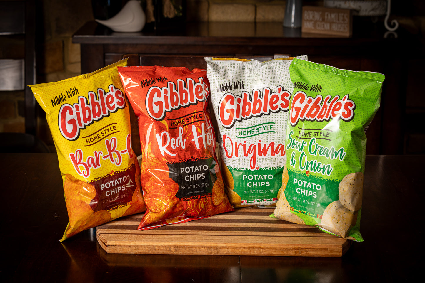 Gibbles Regular Size 8oz Chips